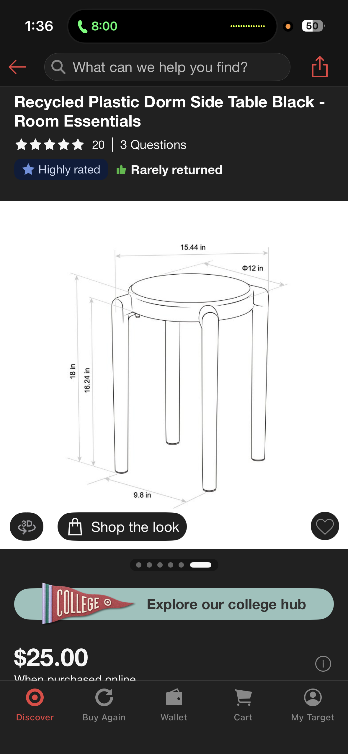 Side table