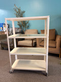Metal bookcase