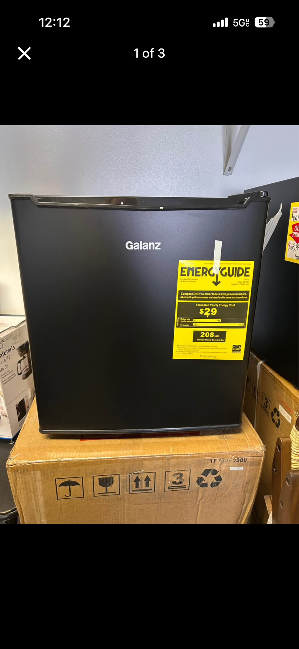 Mini fridge