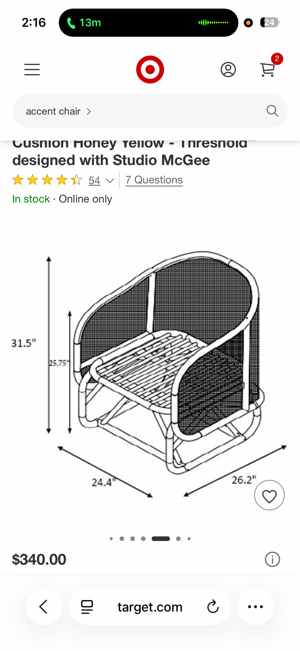 Accent chair