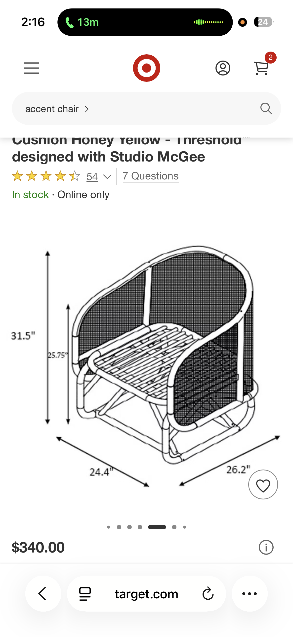 Accent chair